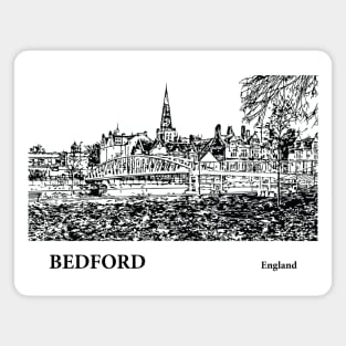 Bedford England Magnet